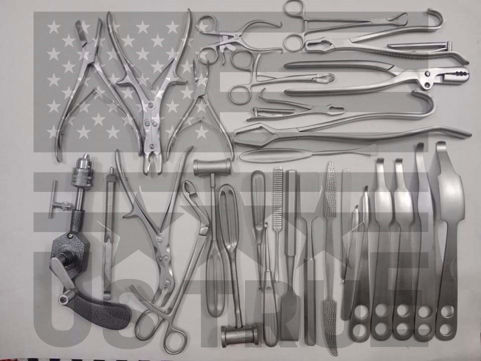 Orthopedic Surgery Instruments Set Bone Drill Bone Saw German