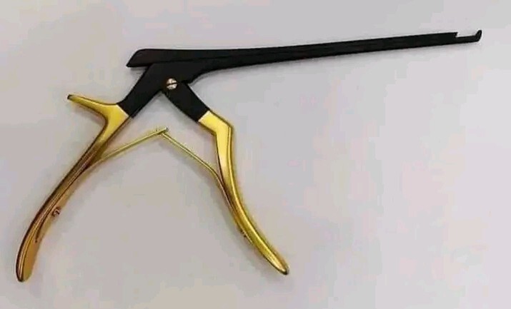 Kerrison Rongeurs with Gold &Black best quality made by J2 steel bone rongeurs