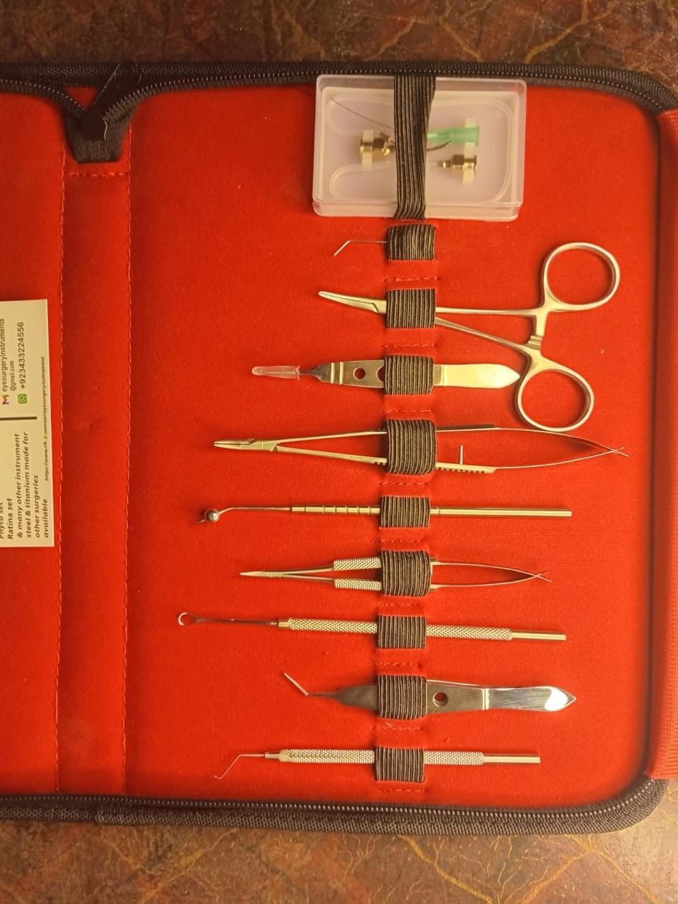 Ophthalmic Cataract Eye Micro Surgery Kit Surgical Instrument 20 SS made