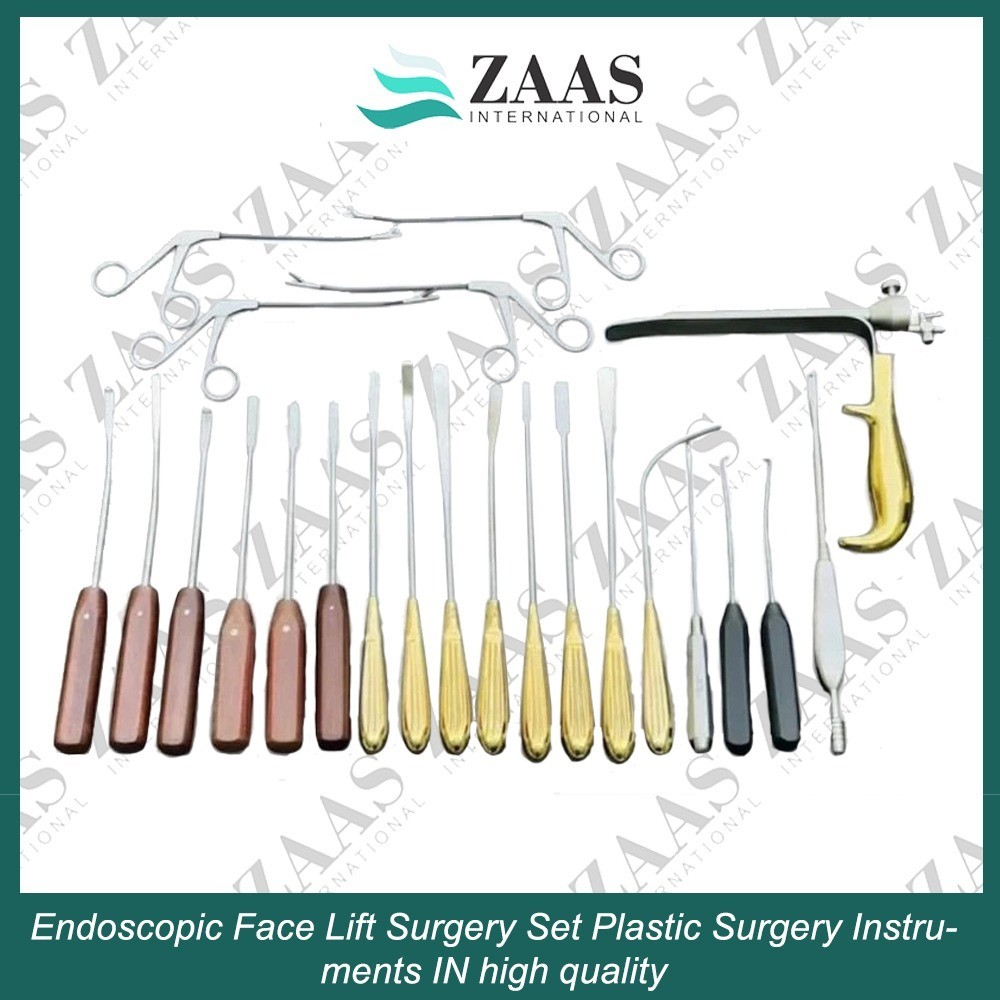 Endoscopic Face Lift Surgery Set Plastic Surgery Instruments IN high quality