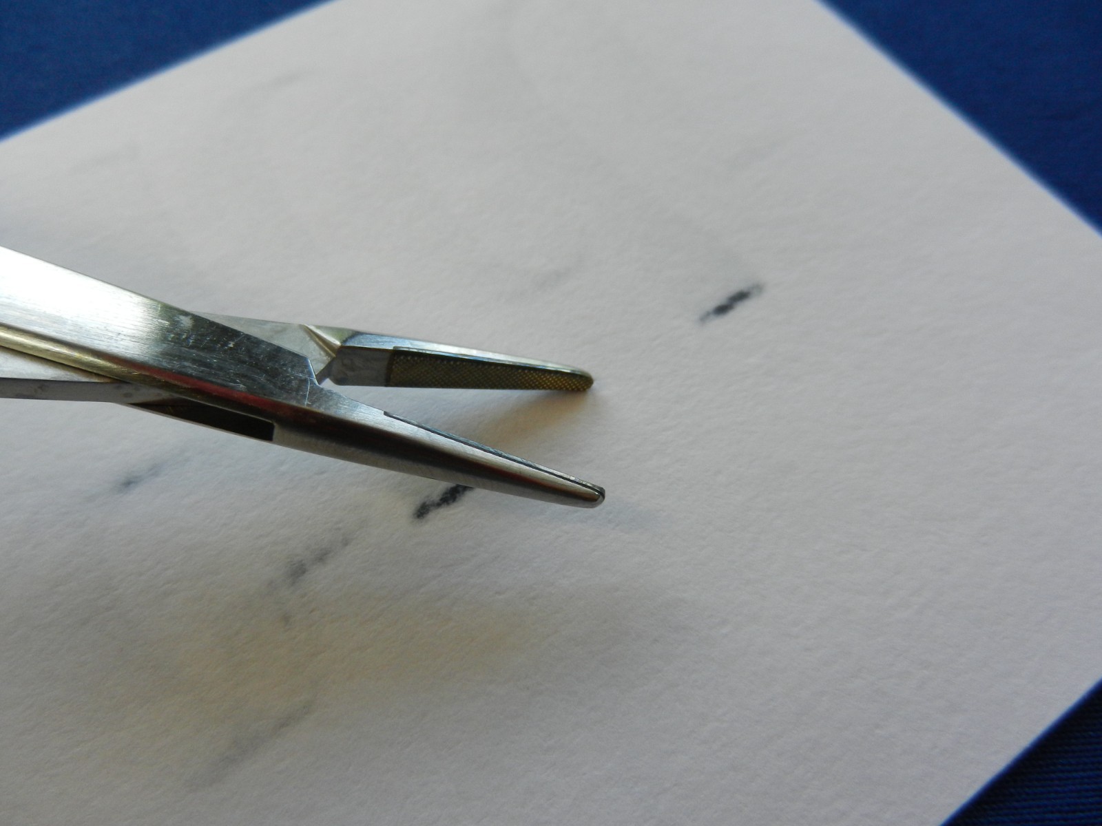 E6966 Jarit 121-184 Diethrich Straight Serrated Needle Holder 15.2cm Length