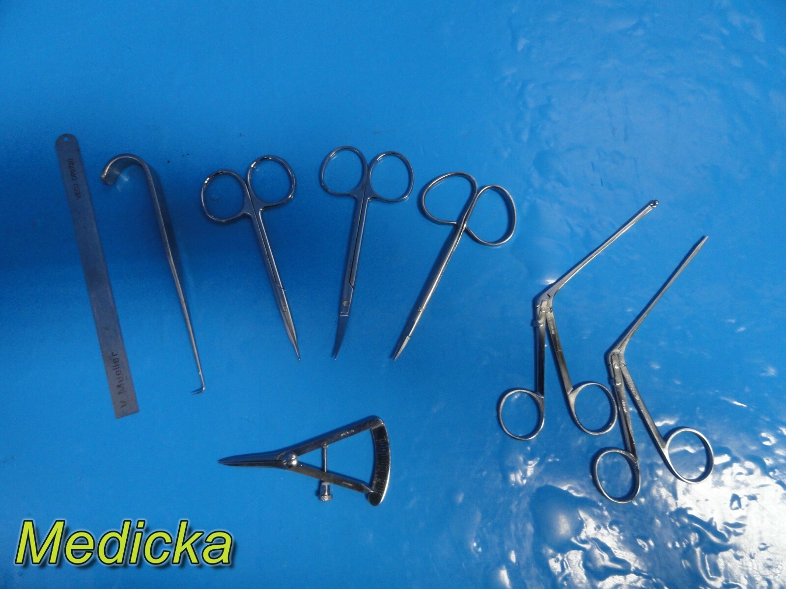 Jarit V. Mueller COMPLETE PROFESSIONAL THYROPLASTY (Larynx) Surgery Set ~ 22167