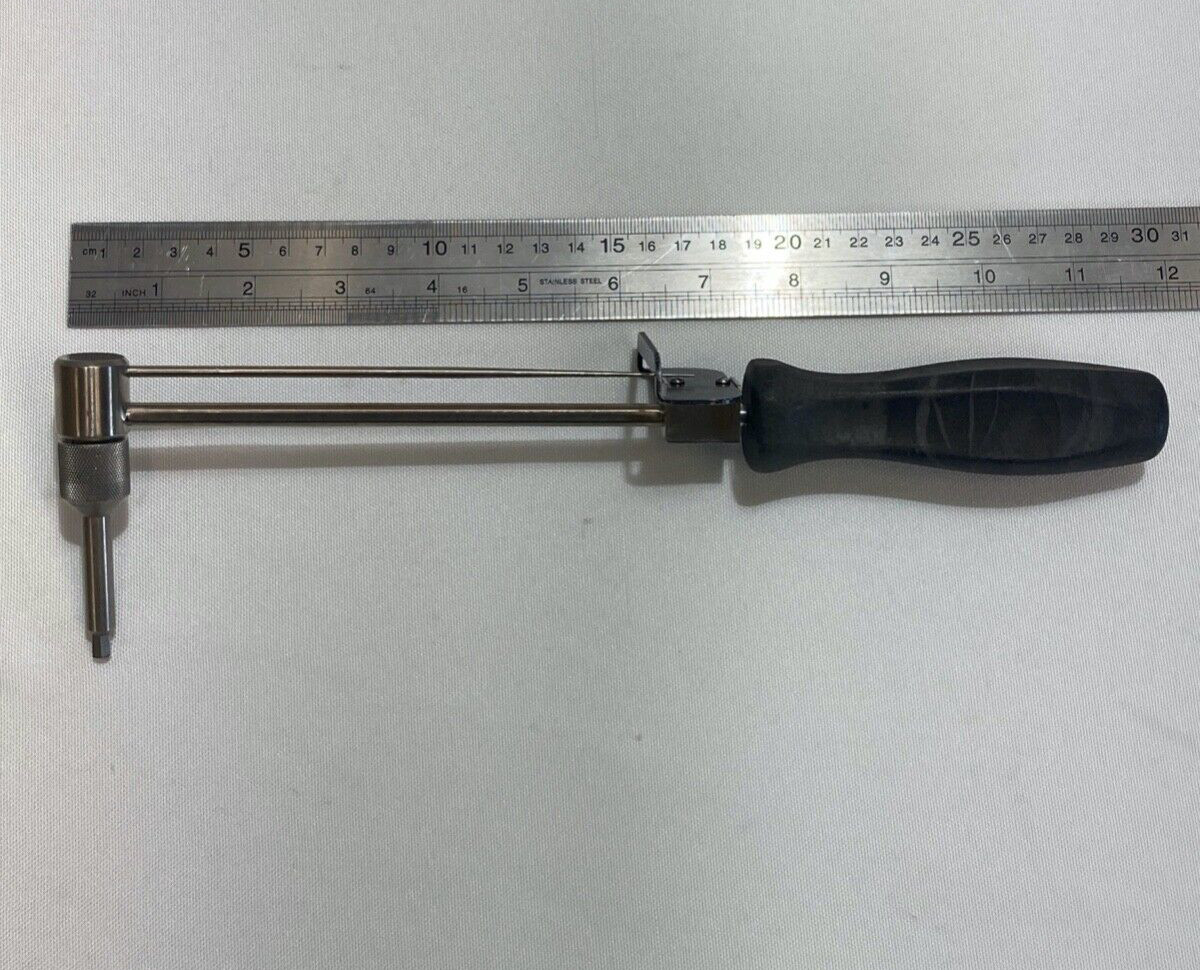 Zimmer 6601-30 Square Torque Wrench 3/8″ Hex Driver Orthopedics Trauma