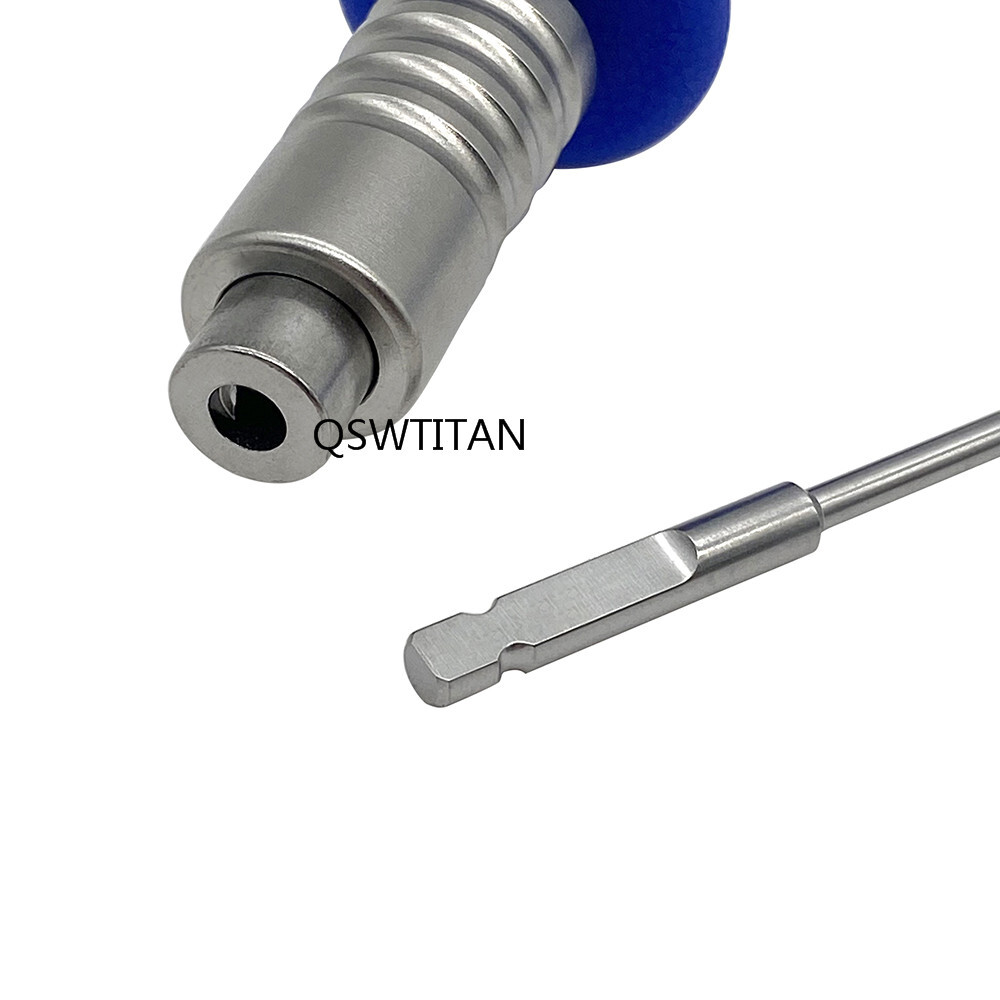 1pc Torque Limiting Screwdriver Handle For Locking Screw Stainless Steel