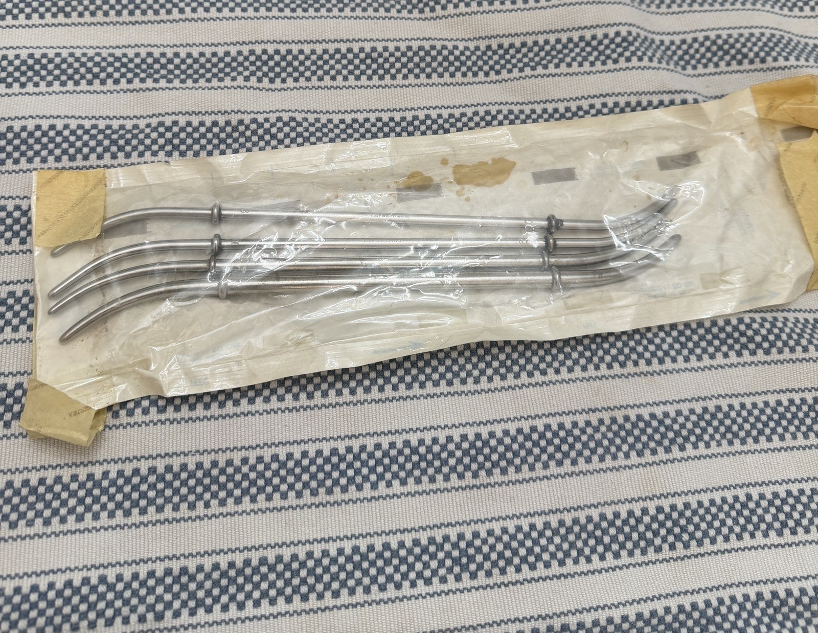 Vintage Set of Uterine Dilator Stainless Steel