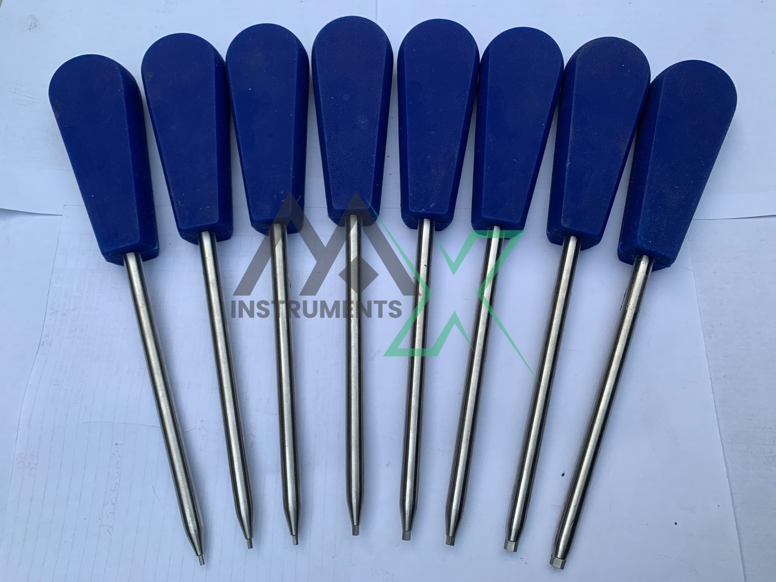 8PCS Set Bone Screwdriver Hex Head Orthopedics Premium Veterinary Instruments,