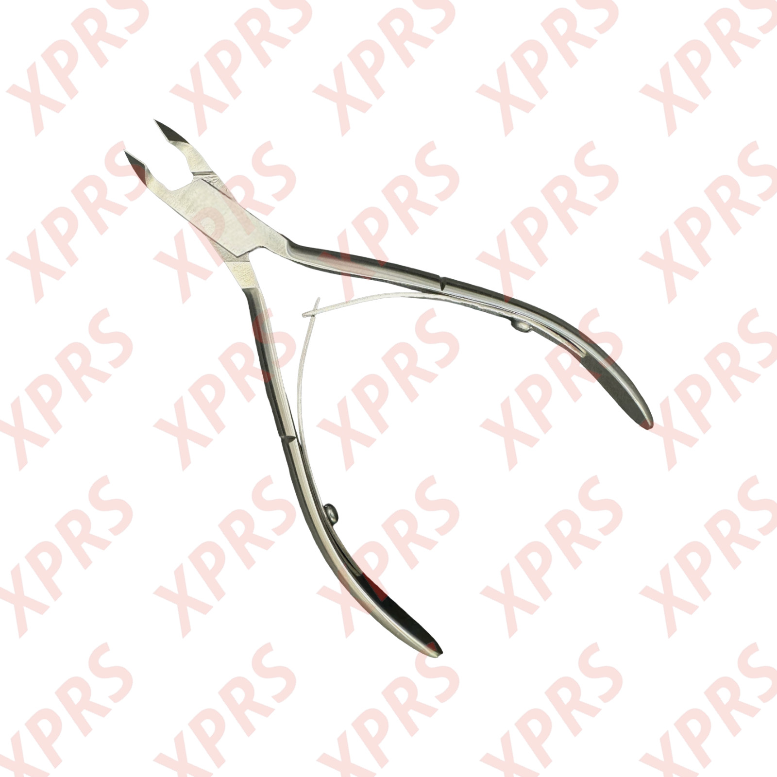 Set of 2 Tissue & Cuticle Nipper, 4.5″, Double Spring, 6 mm Wide Jaws