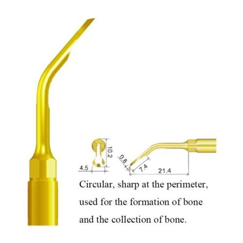 Woodpecker Dental Perio Bone Surgery Tips US4 1pc/pk US-II LED AI-SURGERY