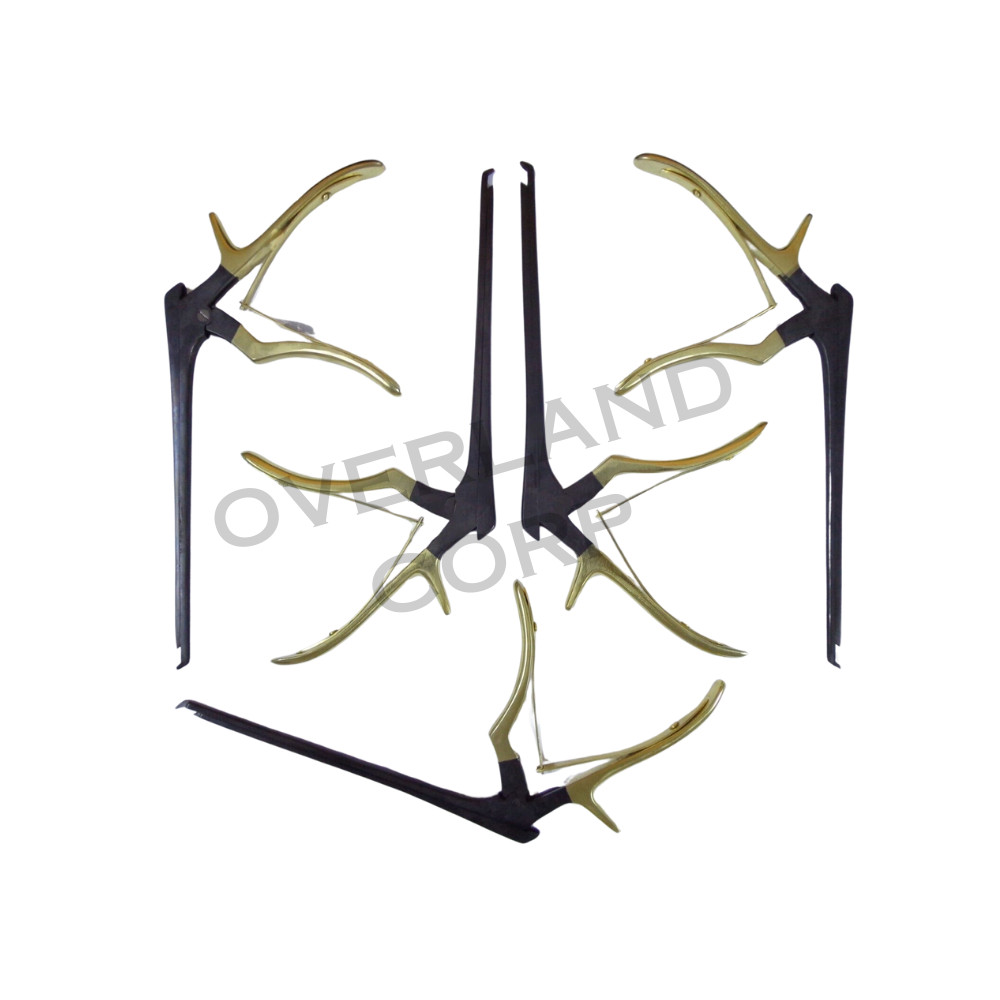 Kerrison Rongeurs Set of 5 PCs (1 to 5mm) Cervical Orthopedic 7 Inches Neuro Kit