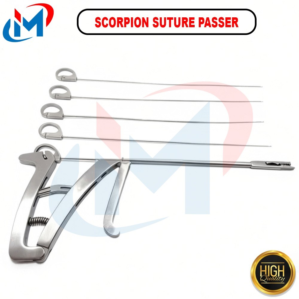Scorpion Suture Passer Shoulder Arthroscopy With 6 Needles Orthopedic Instrument