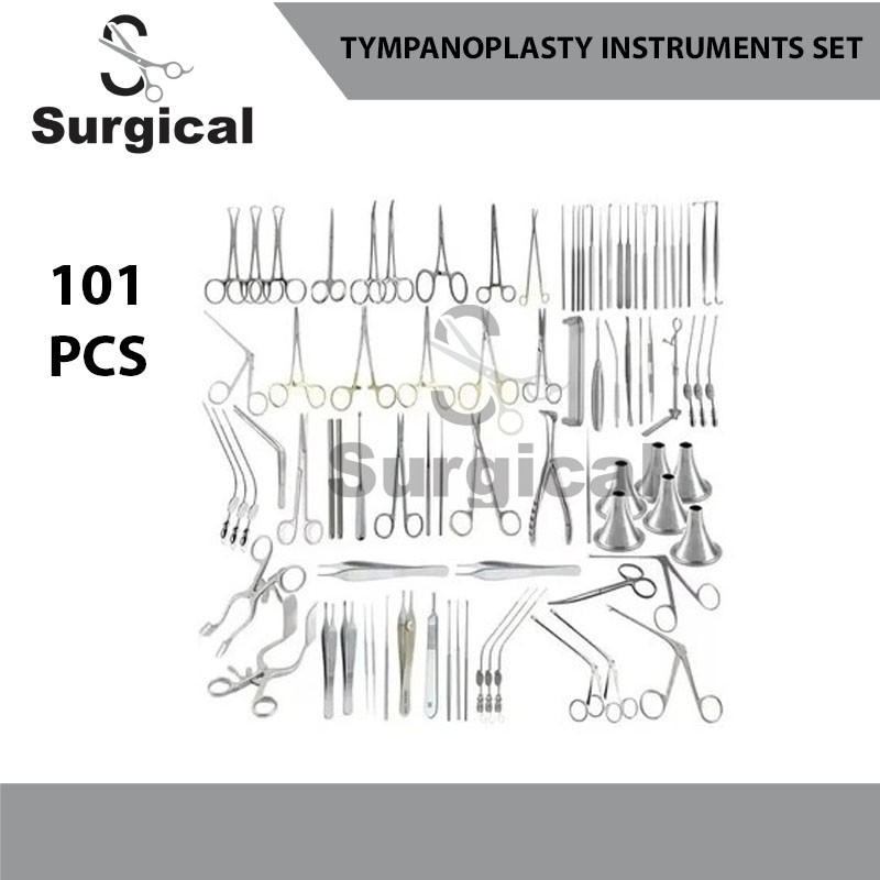 Tympanoplasty Instruments set 101 PCs Micro Ear Surgery ENT Instruments