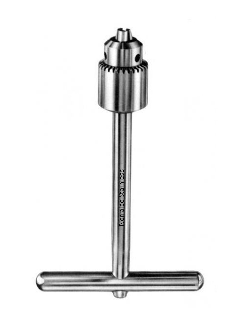 Jacobs Chuck, 1Ba 3/8-24 with K1 Key, Stainless