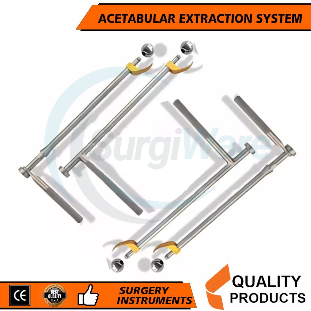 Acetabular Extraction System Bone Surgery Instruments