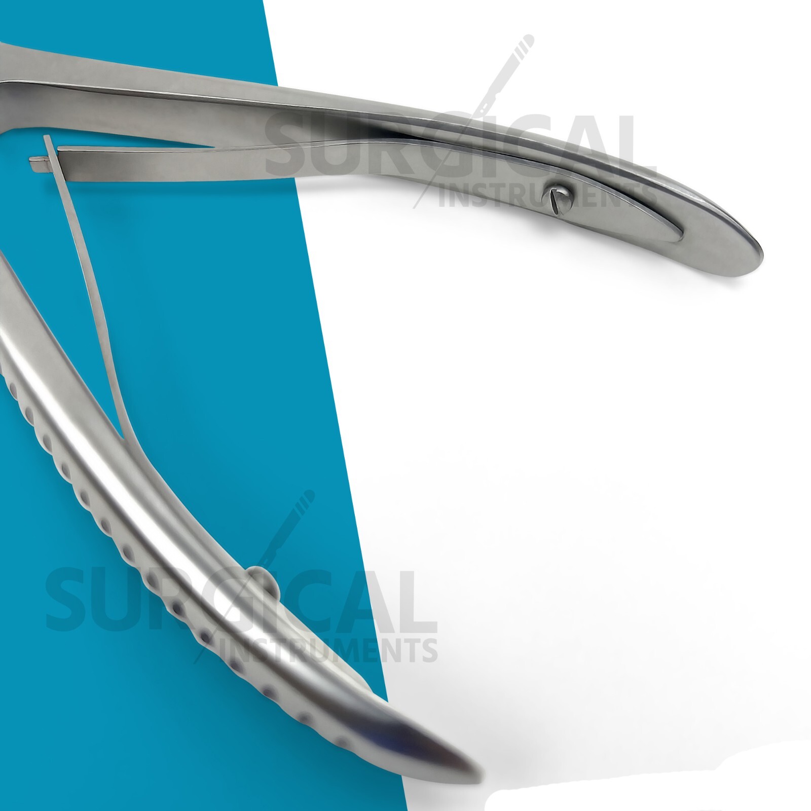 Ruskin Bone Rongeur 6″ Curved 3mm Bite Orthopedic Surgical Stainless German Gr
