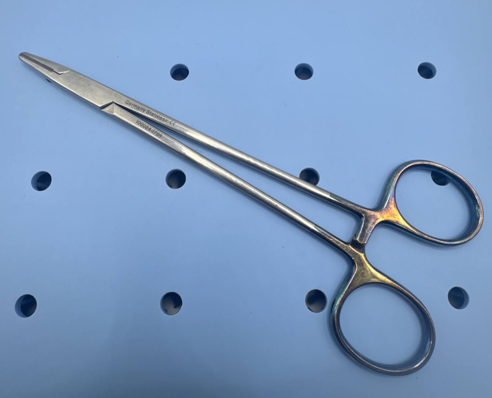 Jarit 121-140 Mayo-Hegar Needleholder Carb Bite
