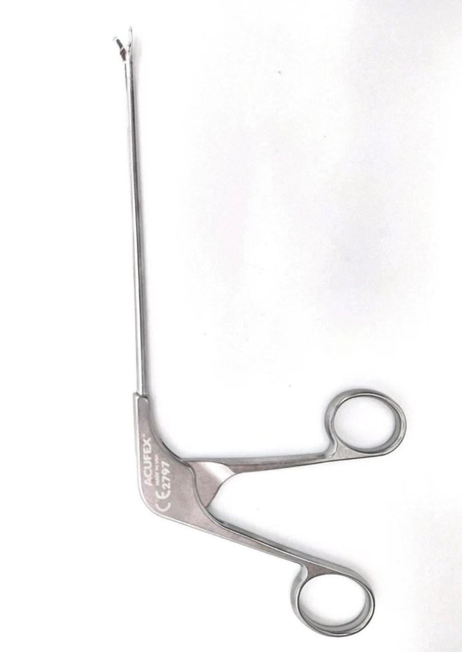 Smith & Nephew Acufex 012047 Duckling Basket Punch Curved Right Arthroscopy
