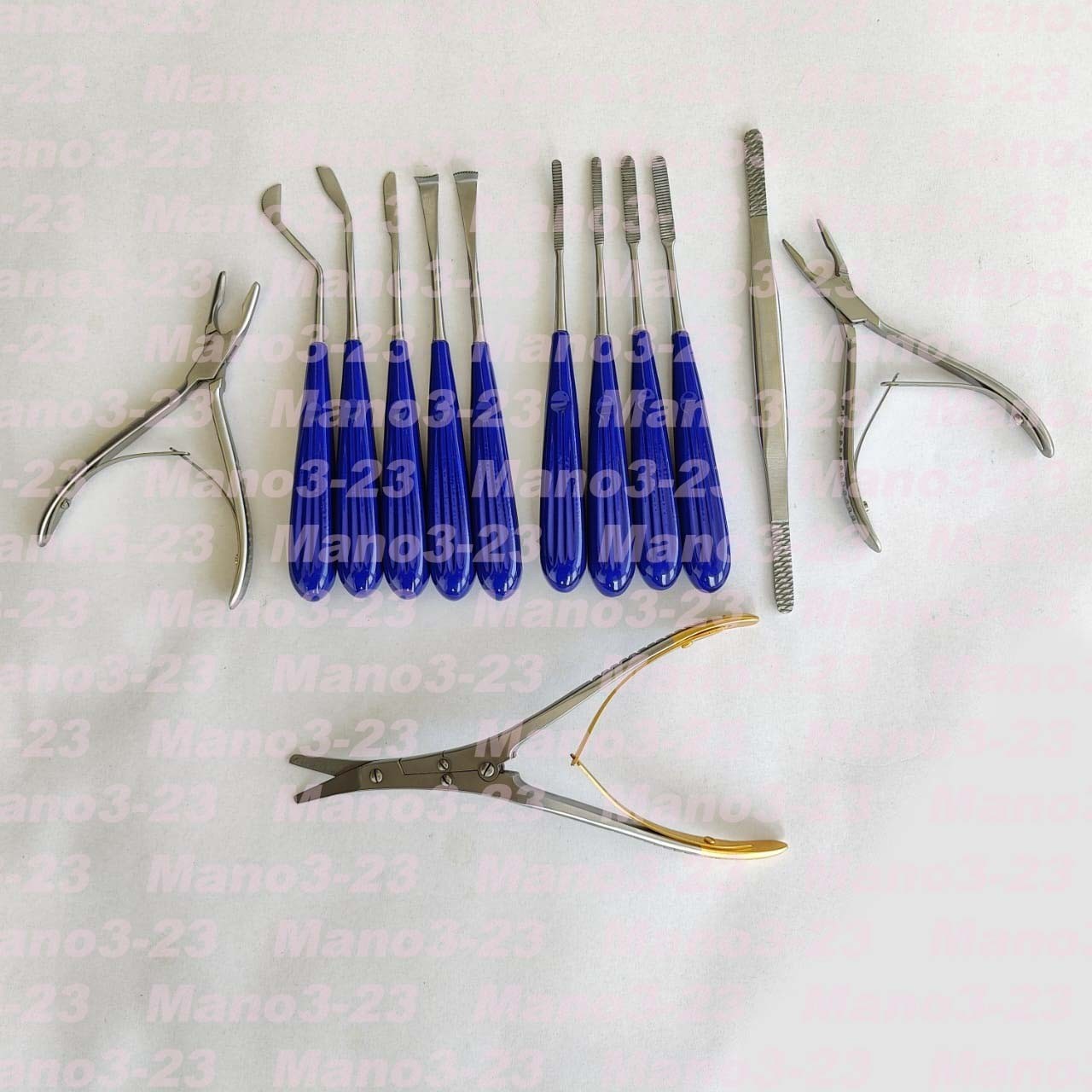 Rhinoplasty Preservation Instruments Set Lateral Saw & Rasp Set Nasal Surgery
