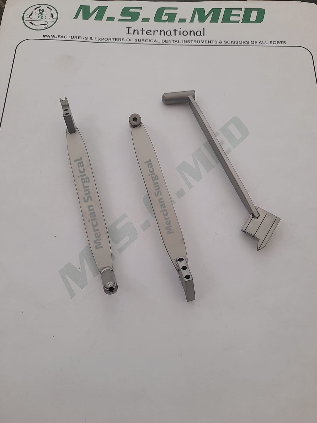 Orthopedic Instruments Tripple Drill Guide 2.5mm/2.0mm Stainless Steel 3PCS Set