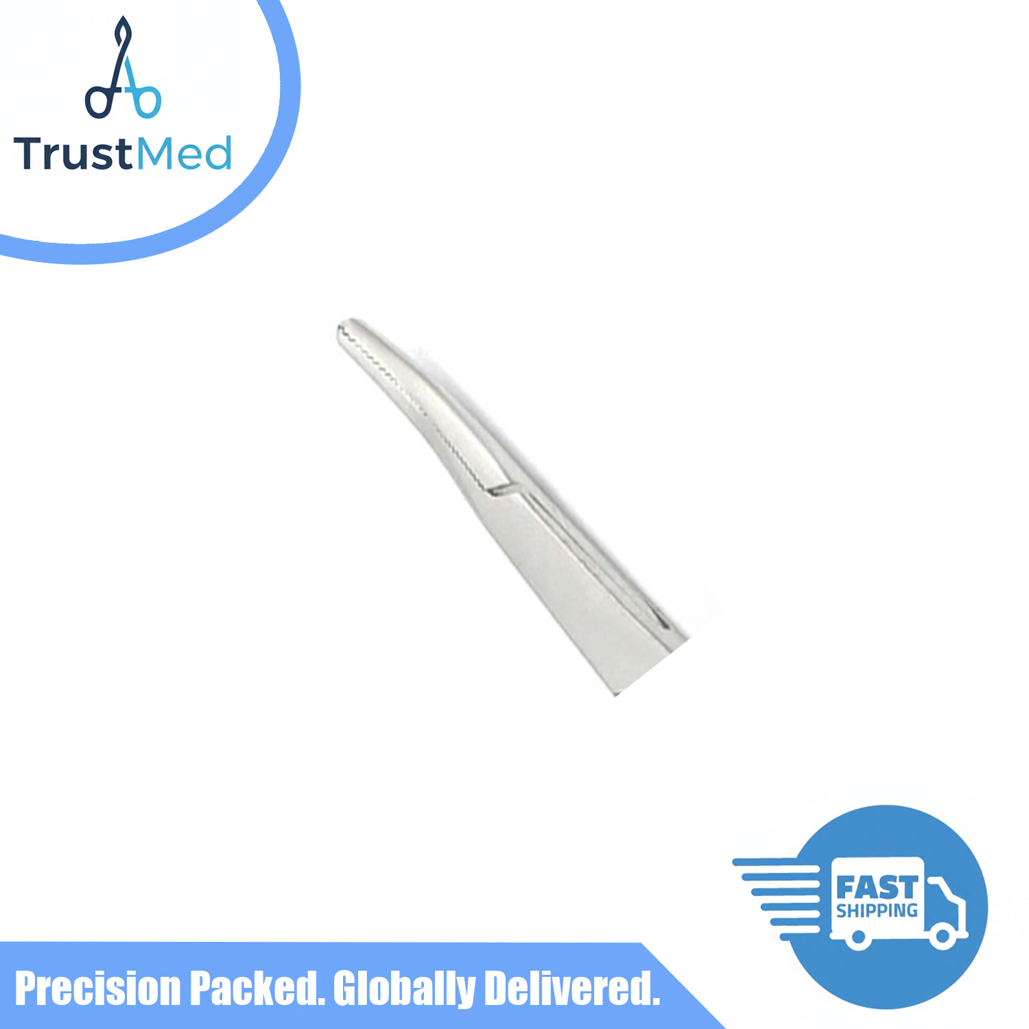 1 piece 3.5″ Curved Hemostat Locking Clamps Stainless Steel Surgical Instrument