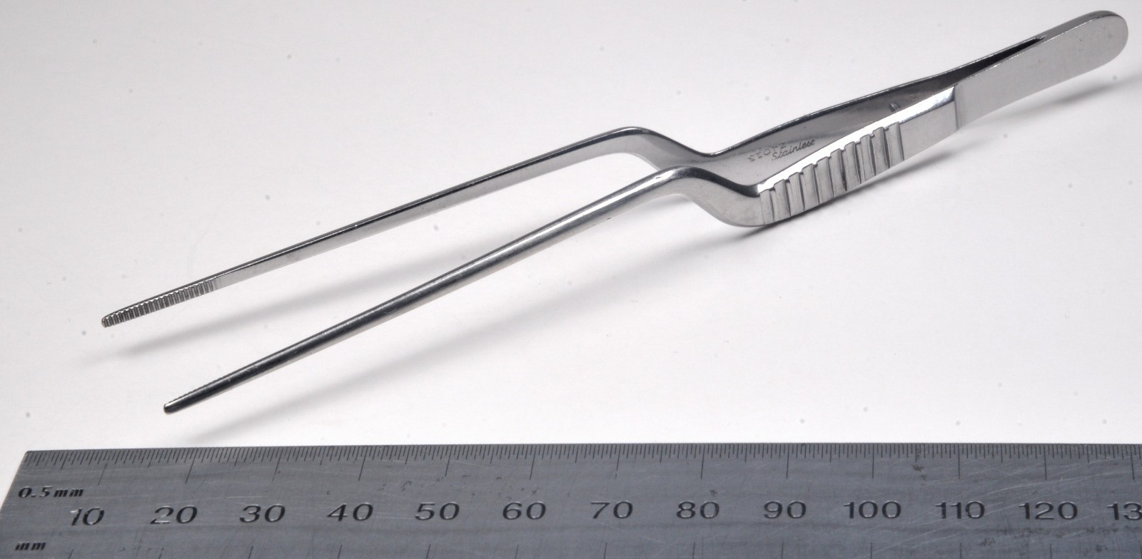Storz #N900 Lucae Ear Dressing Forceps 5½” Bayonet Surgical Stainless Steel