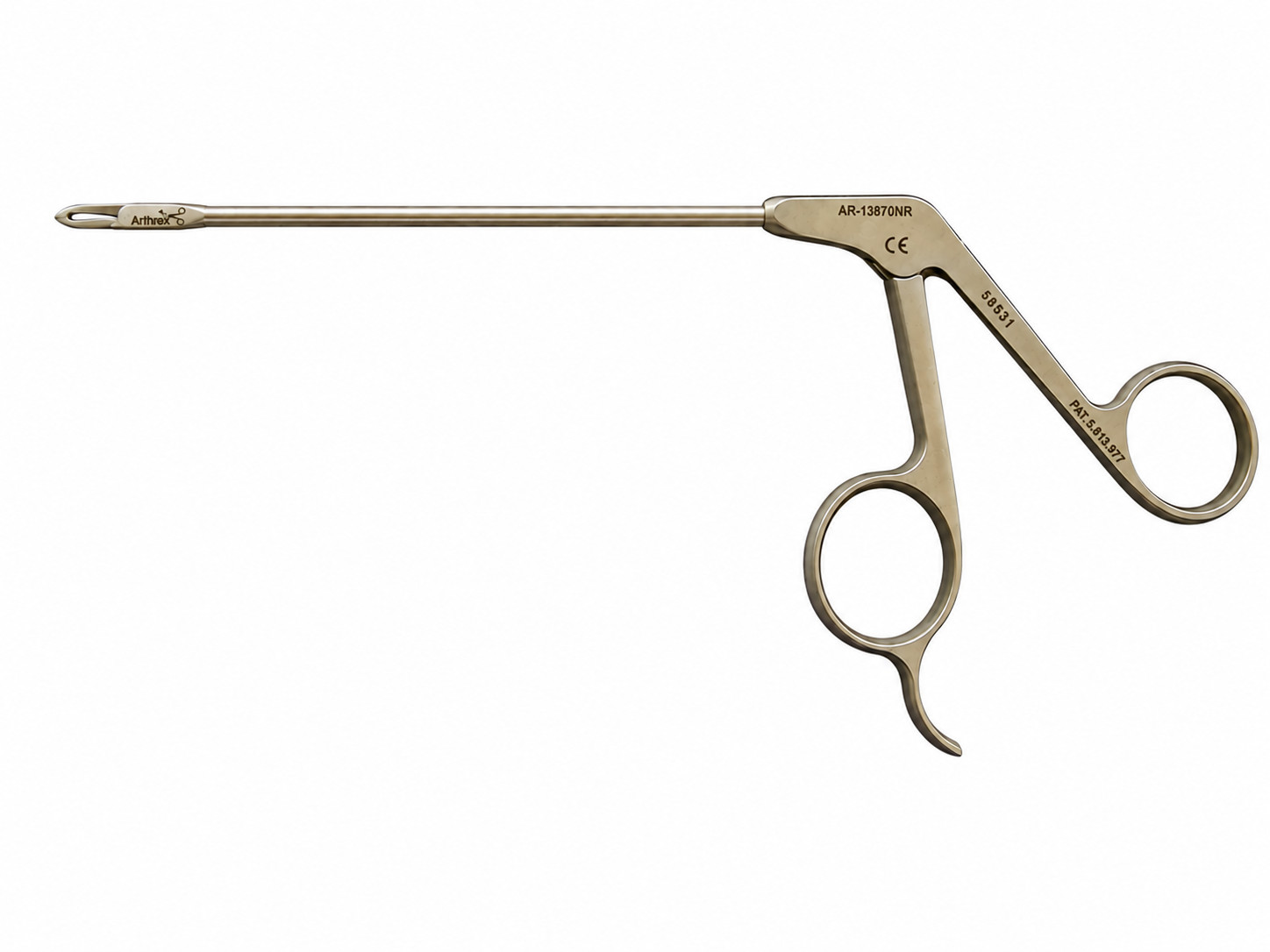 Arthrex AR-13970NR KingFisher Suture Retriever Tissue Grasper NR Handle