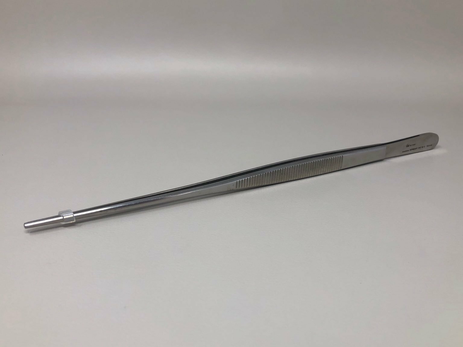 Sklar 19-1310 Tissue Forceps, 1×2 Teeth, Straight, 10″ Length
