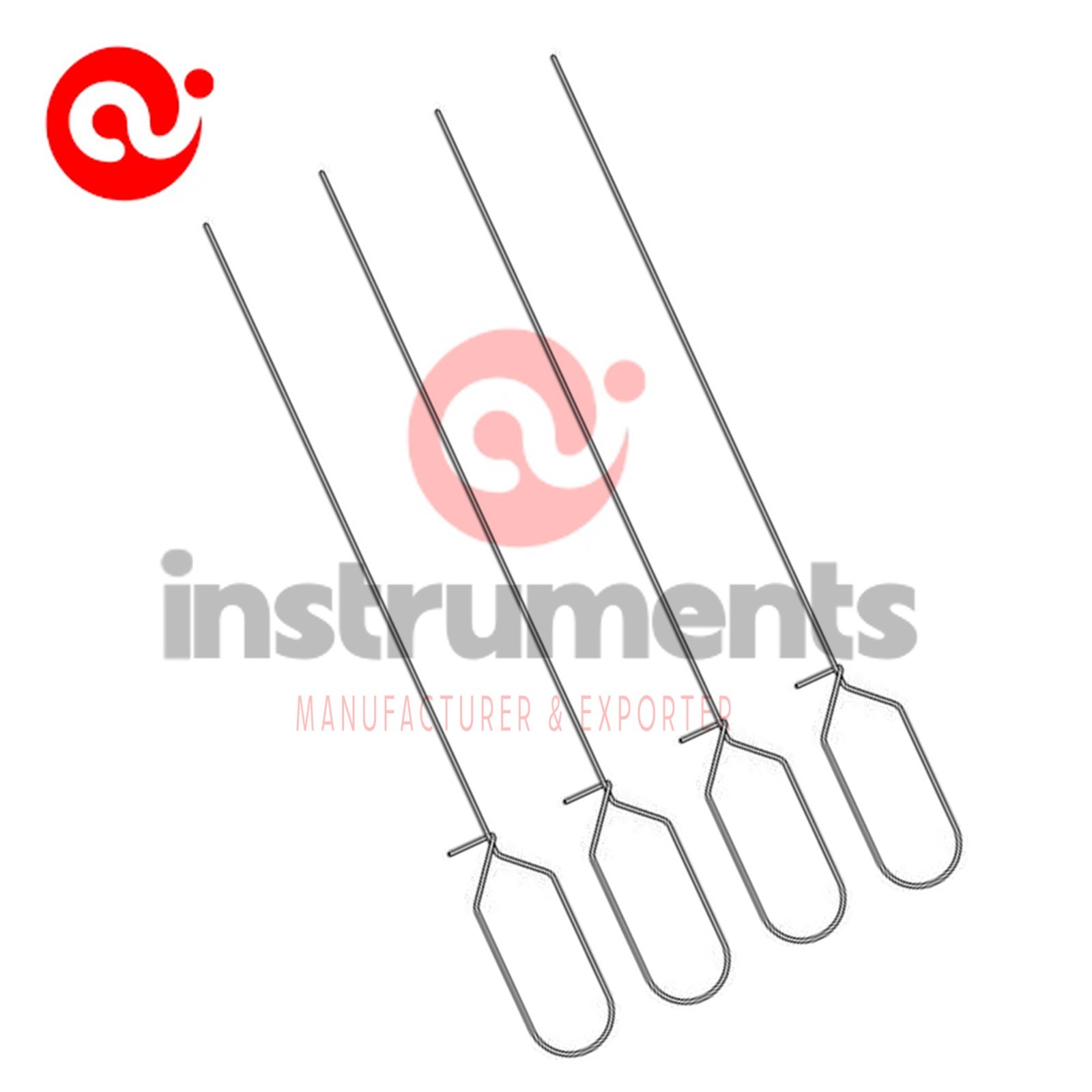 New Guyon Catheter Guide 2mm Straight 37 cm 14 1/2” surgical instrument By Ai