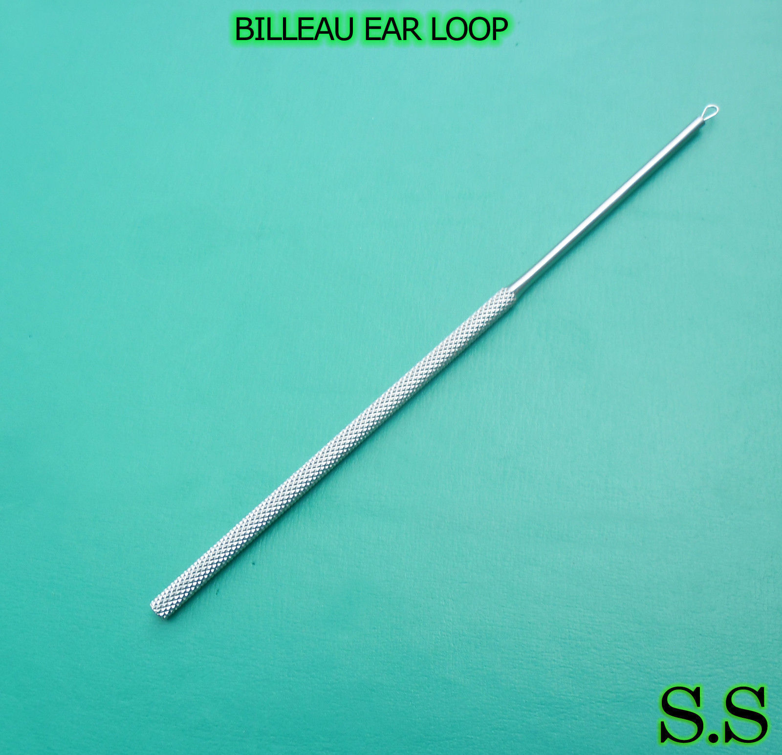 3 PIECES OF BILLEAU EAR LOOP SIZE 6.50″ MEDIUM ENT SURGICAL INSTRUMENTS