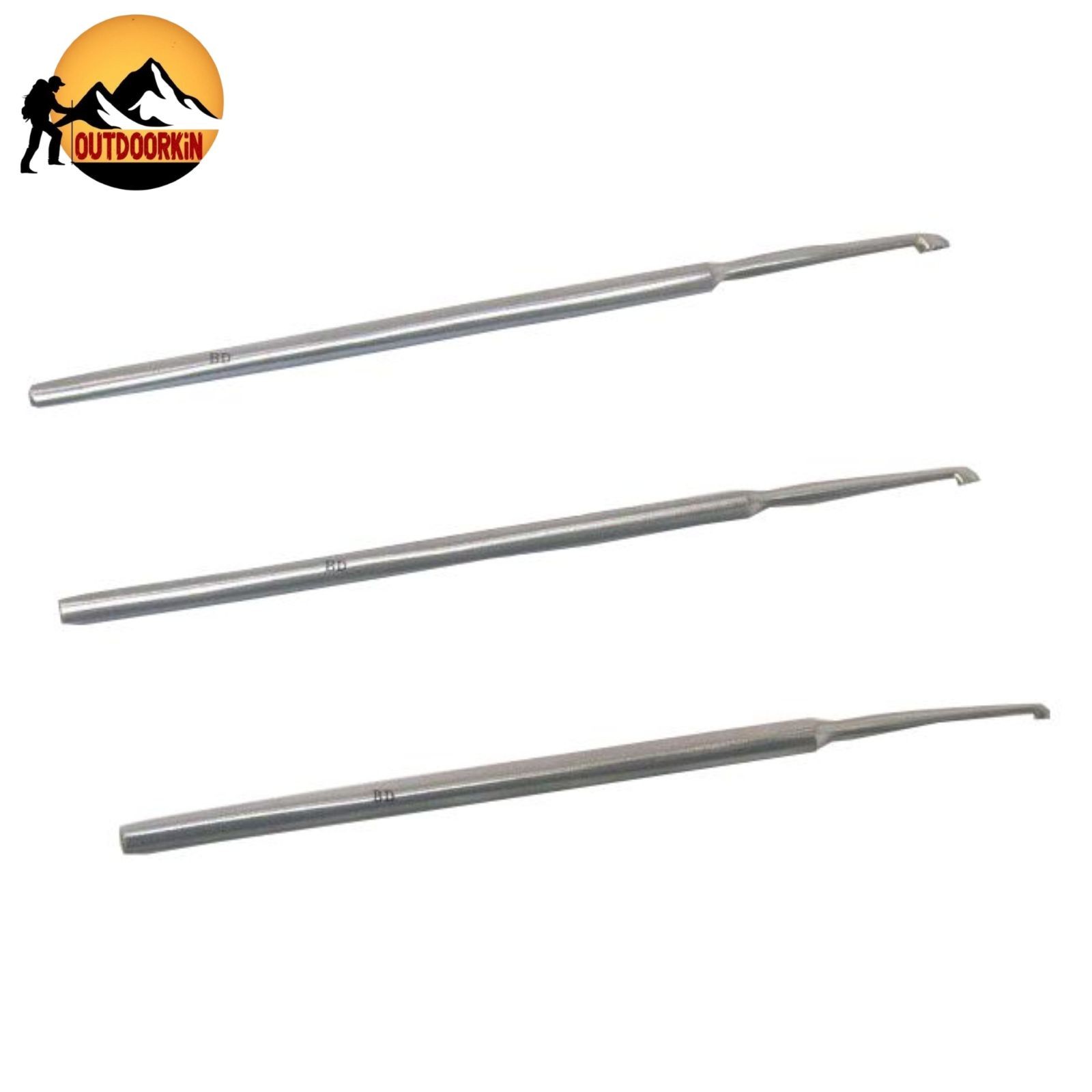 3 Pcs Set Meyhoefer Chalazion Ear Curette Surgical, ENT,Instruments Good Quality