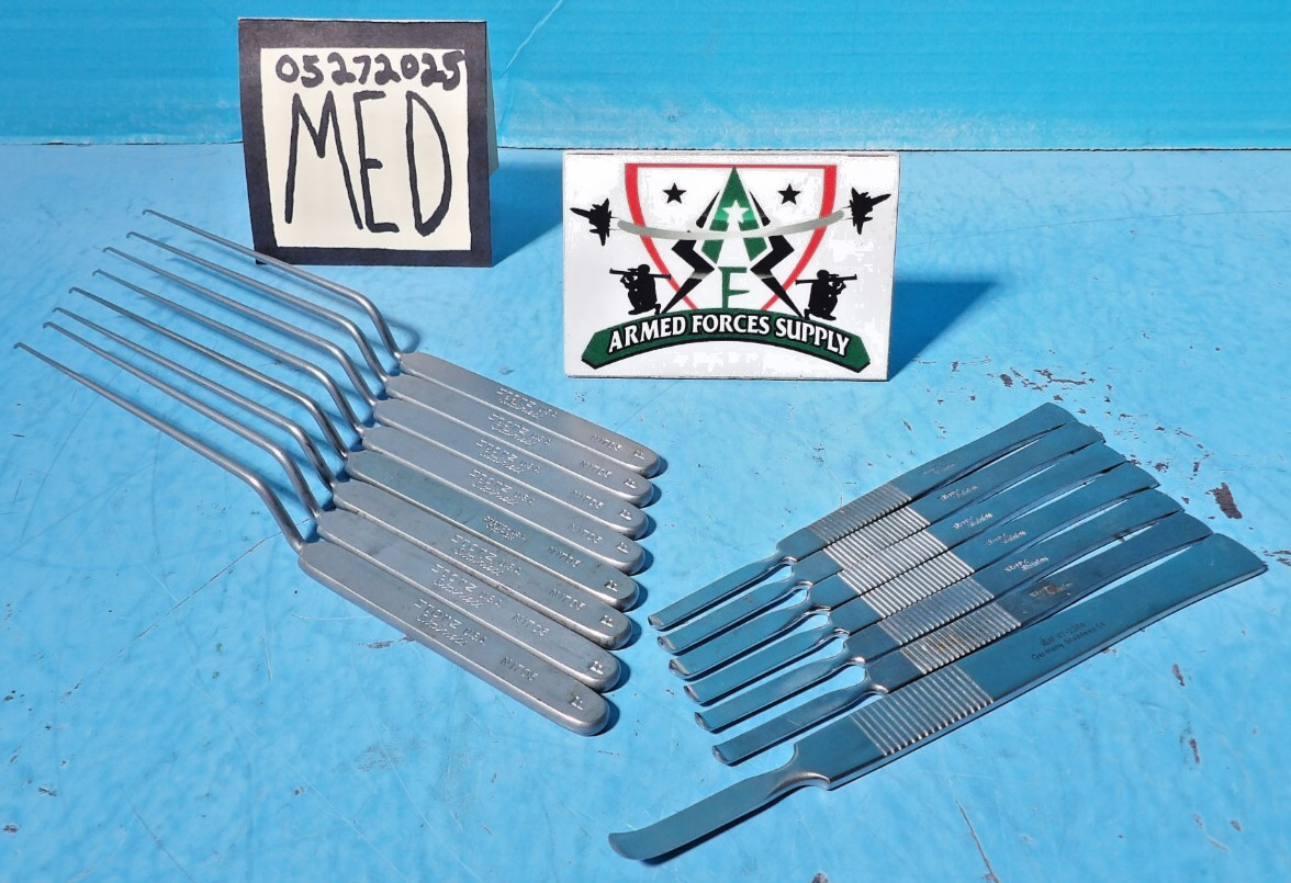 15 PCS STORZ N1705 N-2340 SKLAR 47-2388 CURETTE MEDICAL SURGICAL ORTHOPEDIC