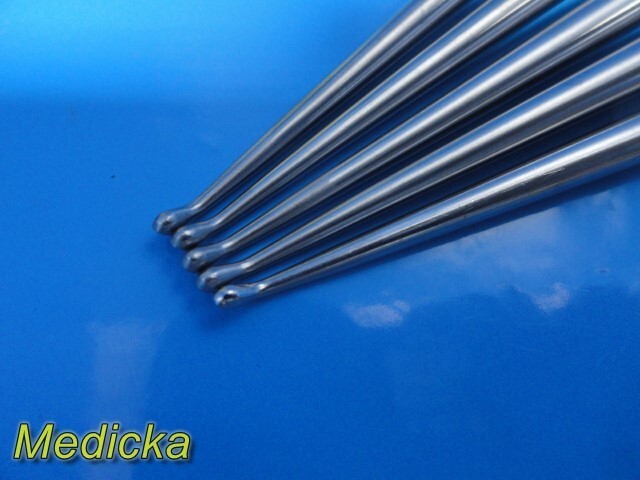 10X Aspen Symmetry Assorted Epstein; Bruns & Spinal Fusion Bone Curettes ~ 35751