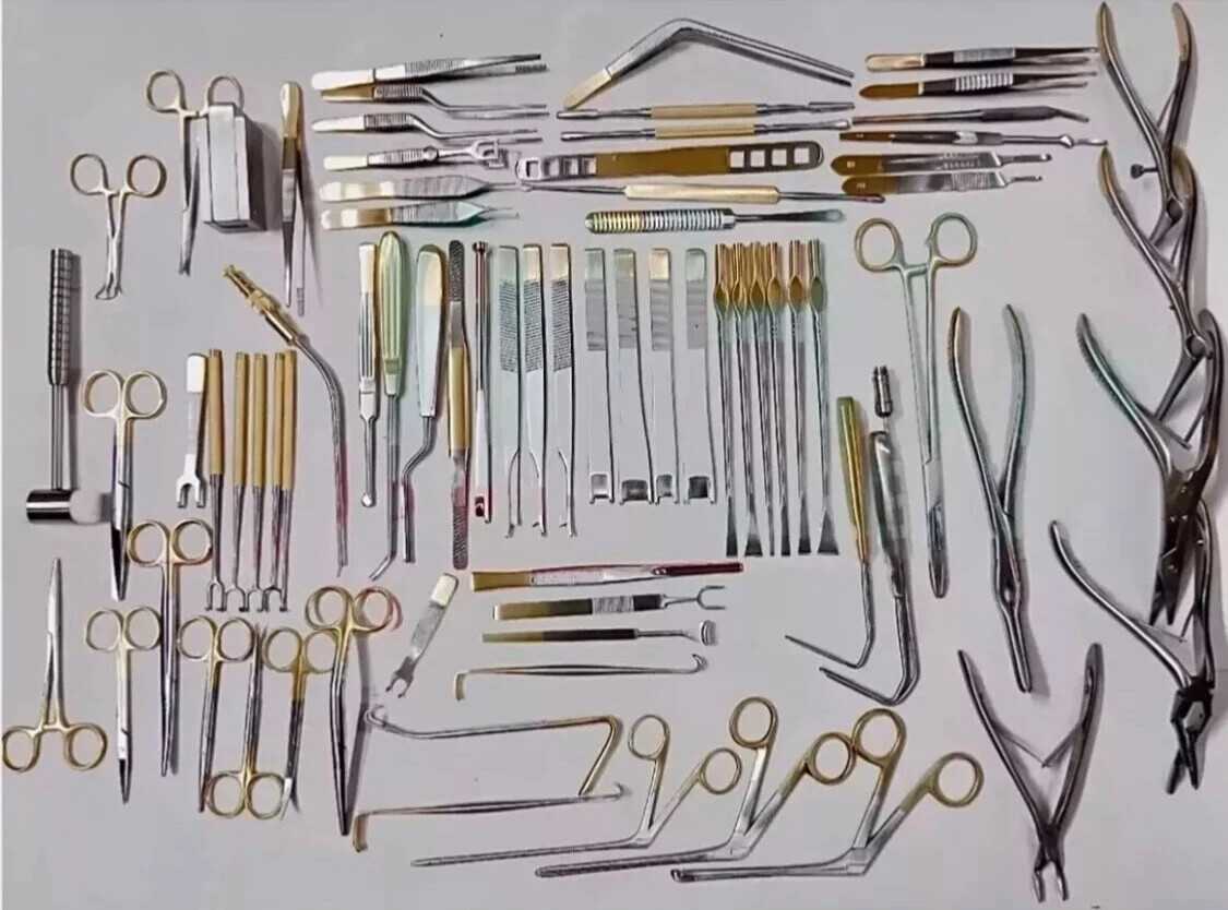 Major Rhinoplasty instruments set of 82 Pcs Nose & Plastic Surgery (SS)