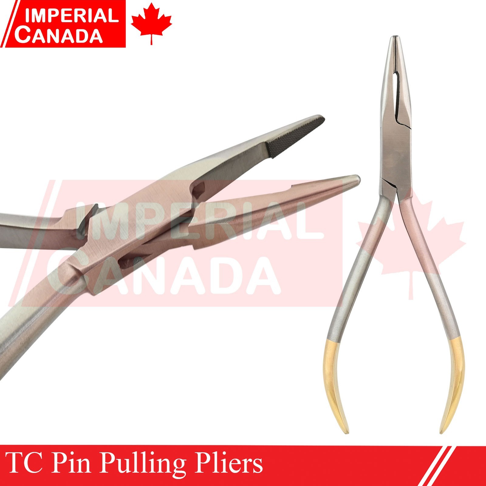 TC Pin Pulling Pliers 15cm Surgical Orthopedic Veterinary Instruments Ge DN-2707