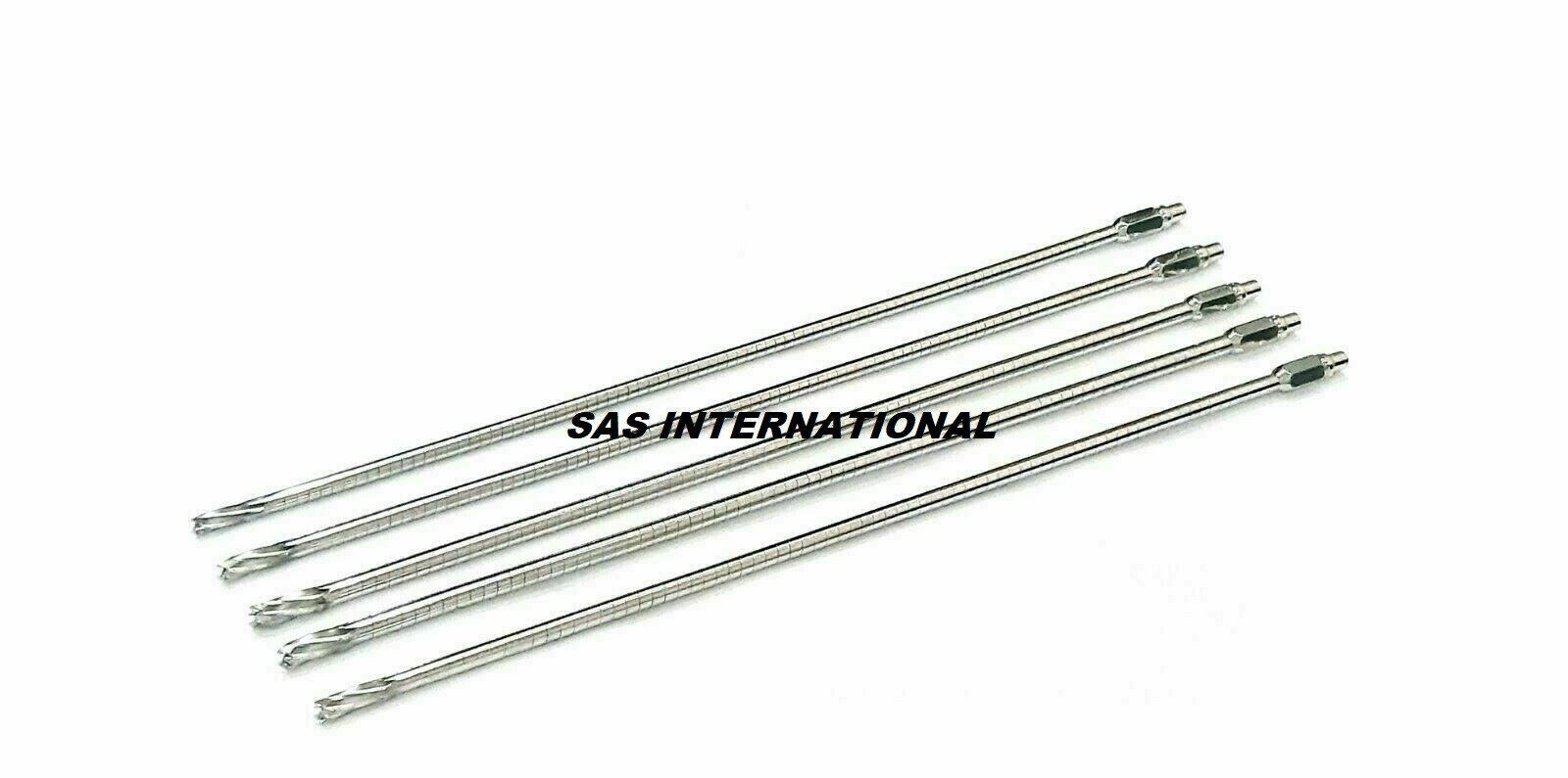 Orthopedic cannulated Flexible Reamers Veterinary Surgical Instruments