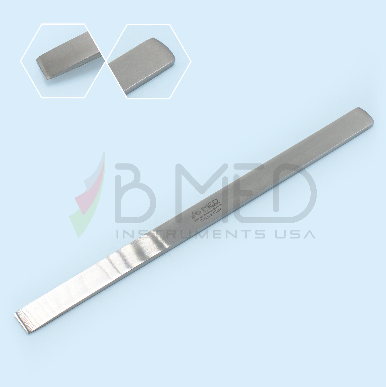 OR Grade Mini Lambotte Bone Osteotomes Chisel 10mm Blade X 17cm Orthopedic