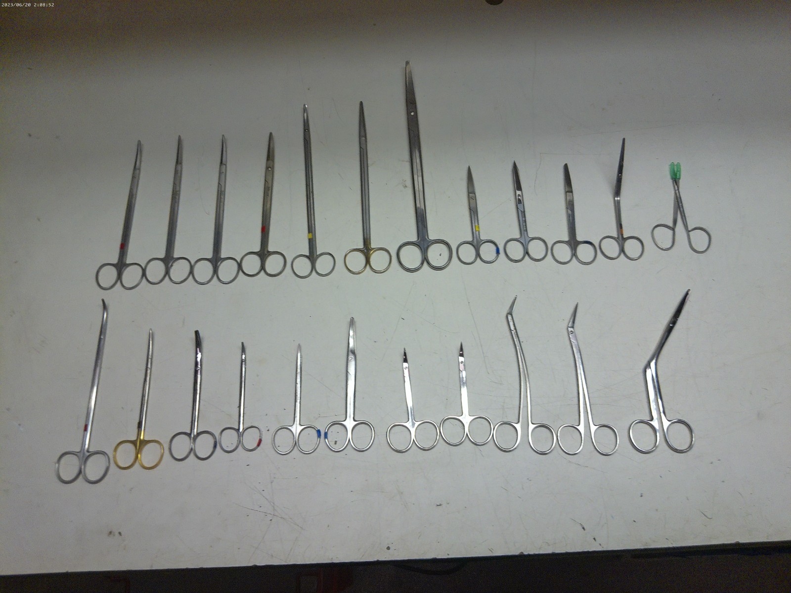 Lot 23) Germany Medical Surgical Stainless Scissors Cut Miltex Boss Jarit Storz