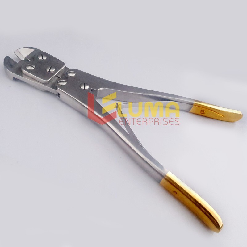 TC Meade Pin Wire & Plate Cutter 9.5 Pliers Orthopedic Surgical Instruments
