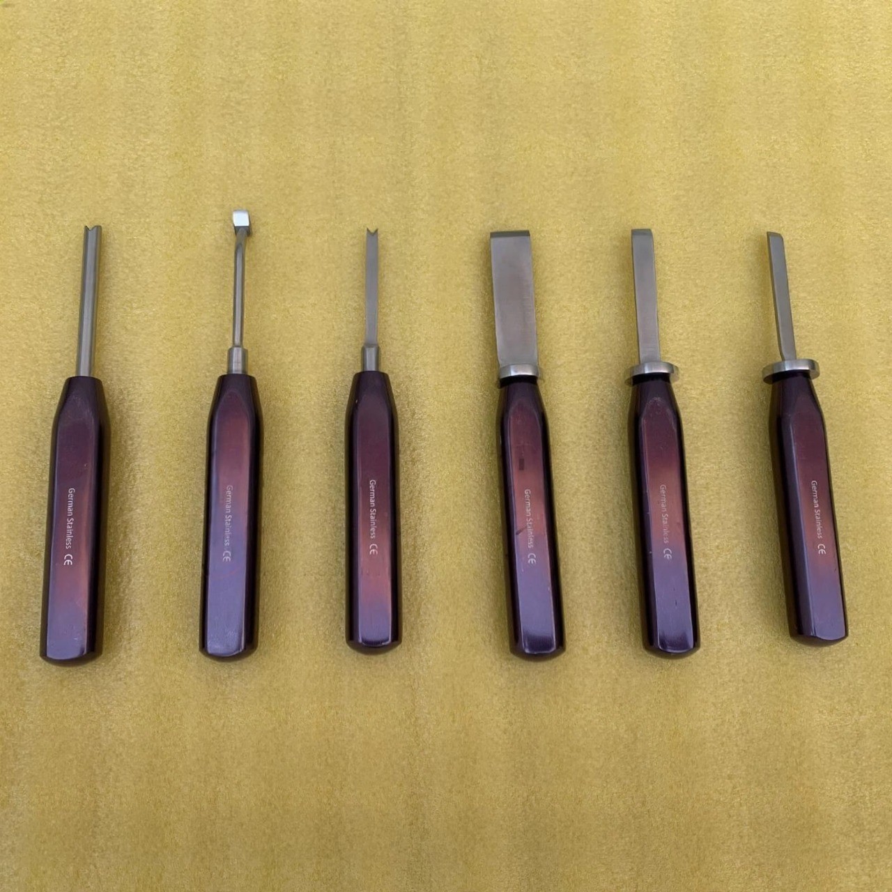 Orthopedic Instruments Set, 6 PCs German Steel Surgical Knee Surgery Instruments