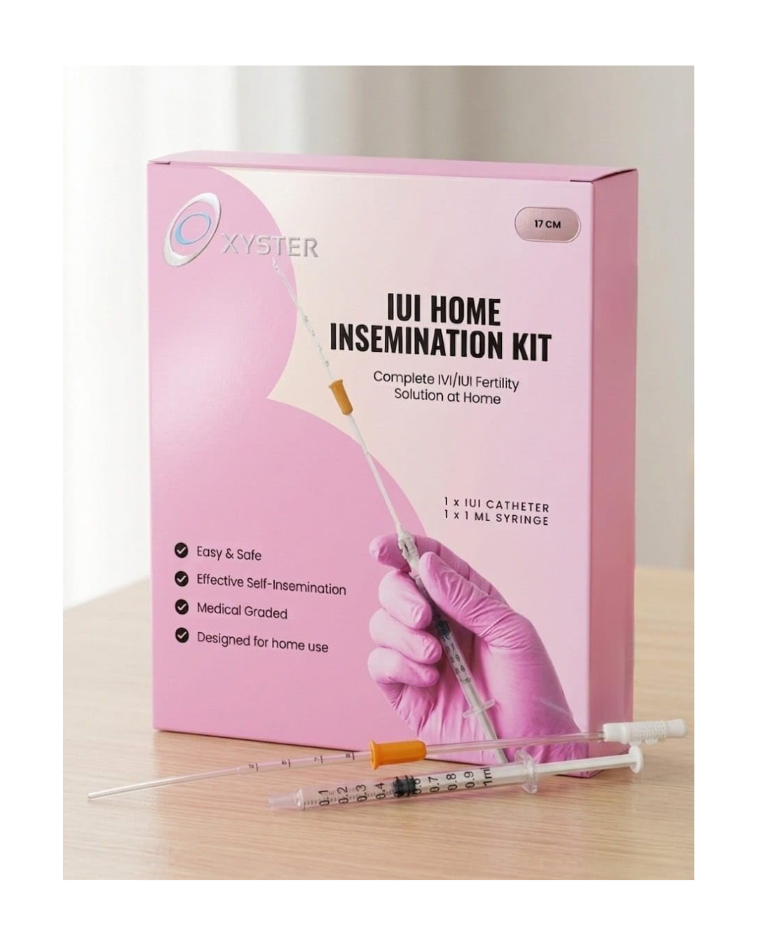 IUI Cannula kit (17CM) Steriled | Medical Grade for Pregnancy Kit