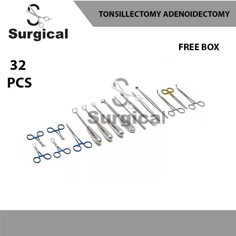 Set of 21 Liposuction Cannulas Set and Tebbetts Fiber Optic Breast Retractor