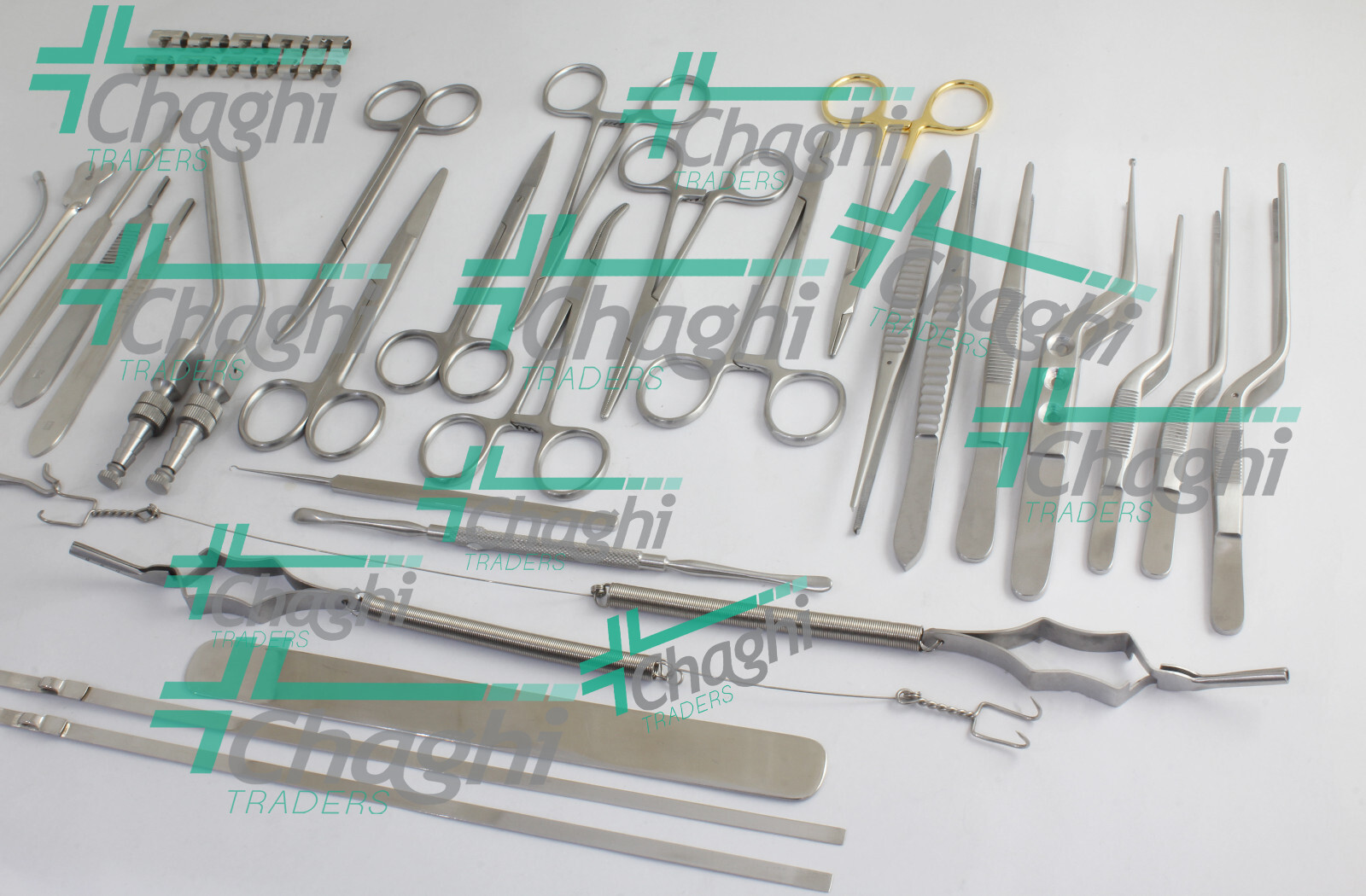 Cranial surgery instrument 43 PCs Complete Set Good Quality Orthopedic Chaghi Tr