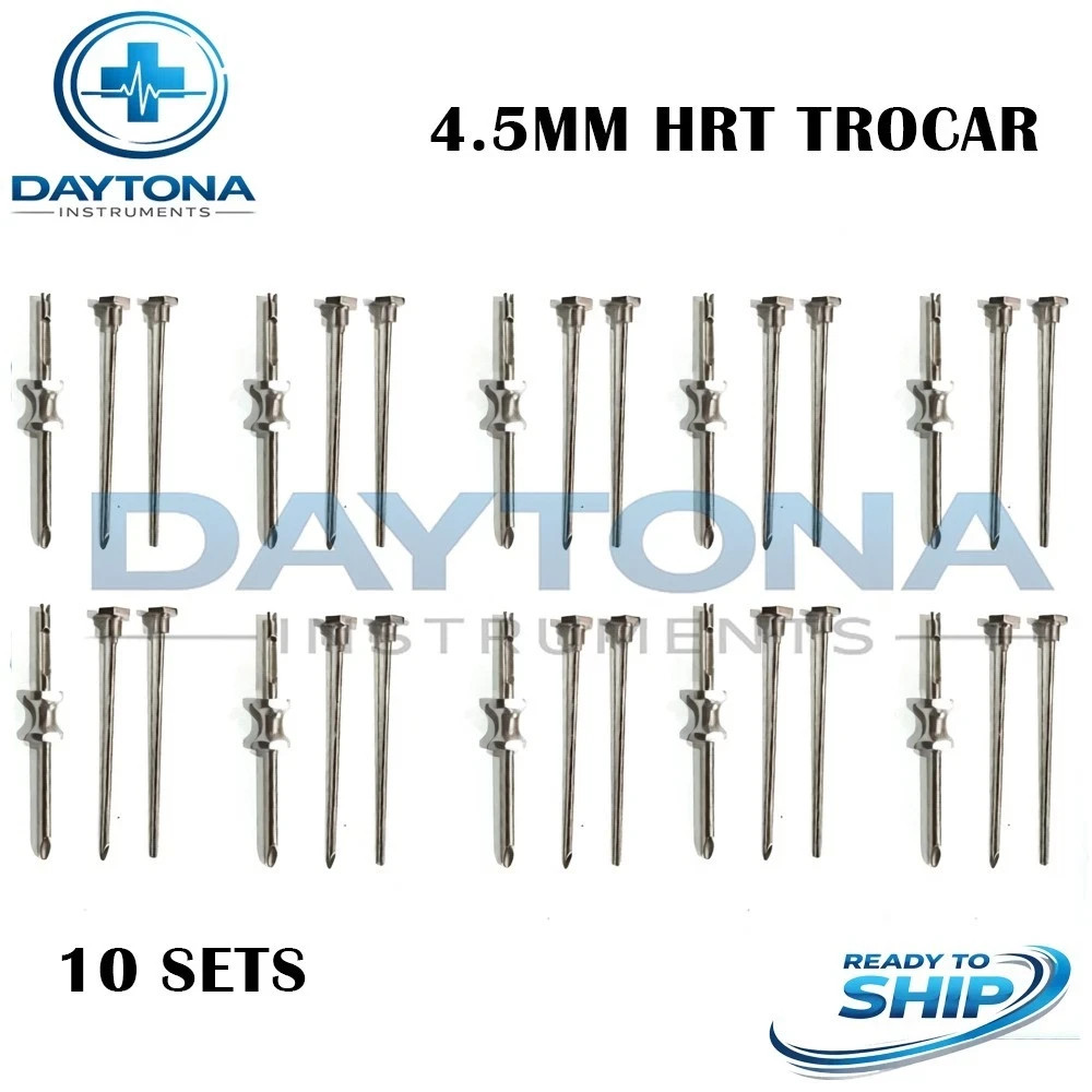 HRT Trocar 4.5mm Hormone Replacement Pellet Insertion Trocars 10 Sets