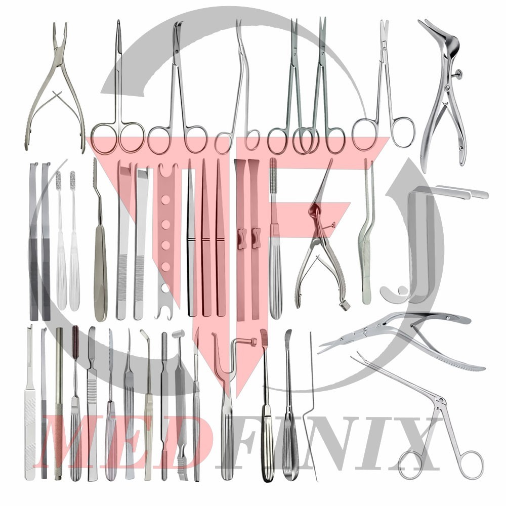 ENT Nasal Surgery Set of 46 Pcs for ENT Rhinoplasty Surgery