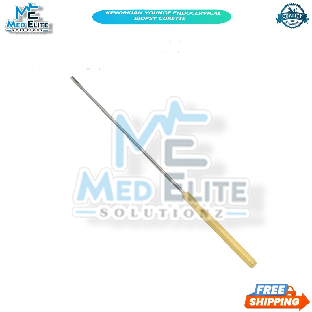 Kevorkian Younge Endocervical Biopsy Curette with Basket Surgical Instruments