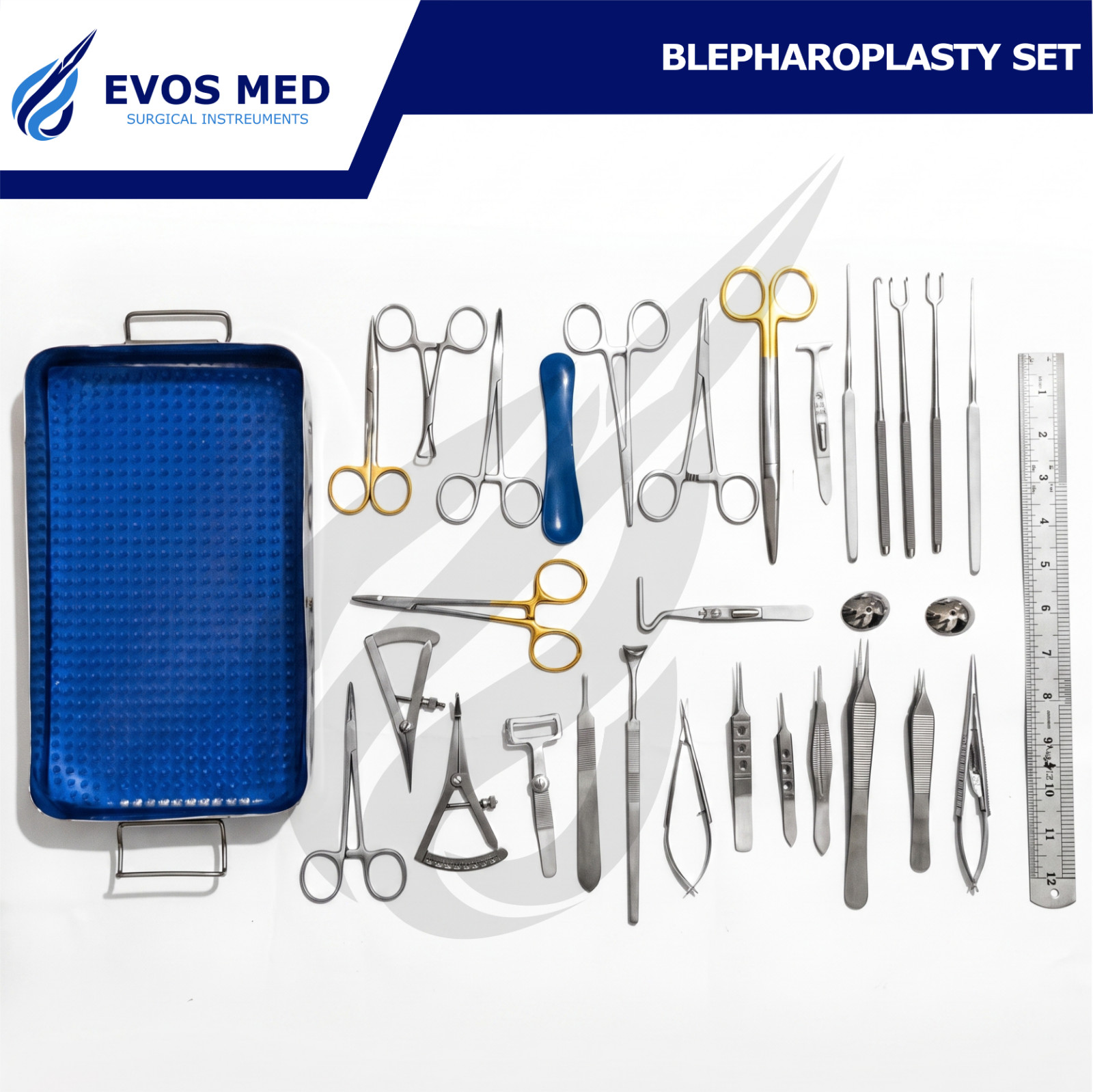 Blepharoplasty Instruments Eye Surgery Set Plastic Surgery Set of 30 PCs