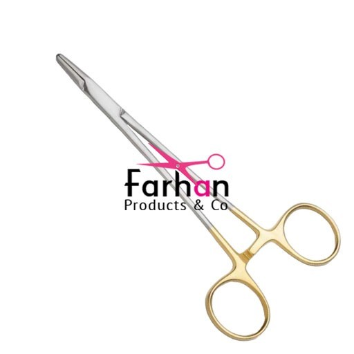 TC 3 Pcs Derf Needle Holder. 4.75″, Straight, Smooth Jaws, Premium