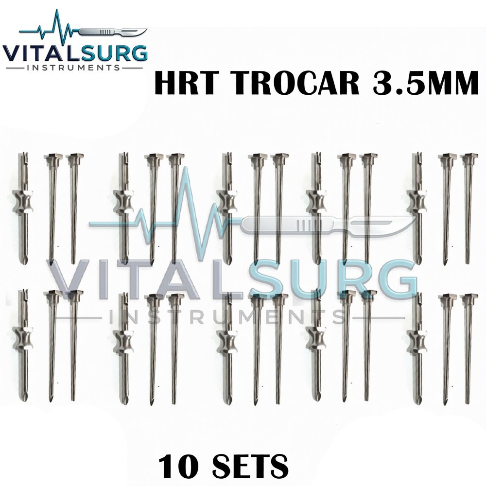 HRT Trocar 3.5mm Hormone Replacement Pellet Insertion Trocars 10 Sets