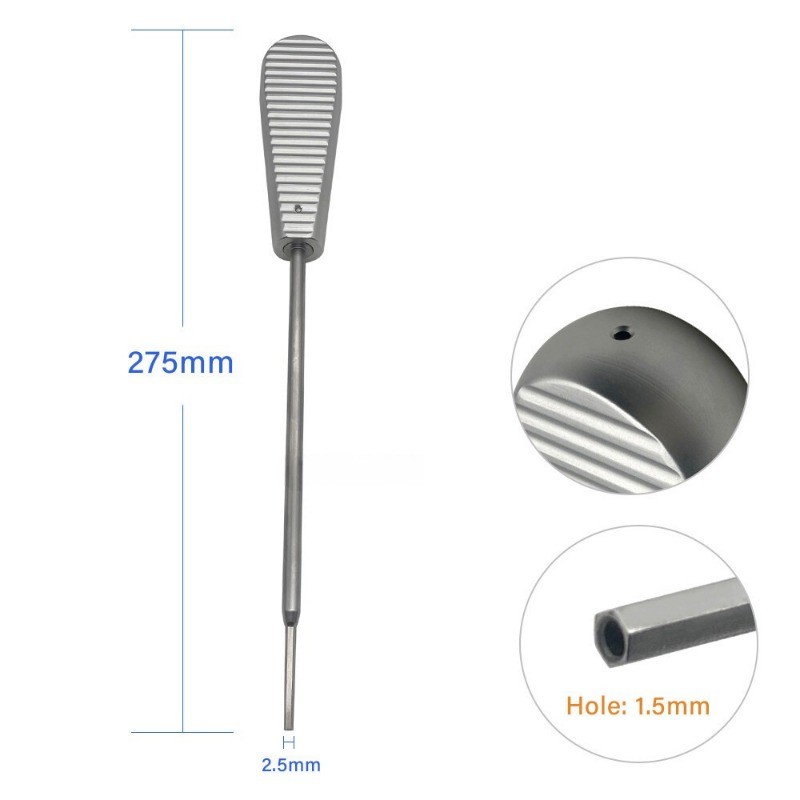 Orthopedic ACL PCL Hex Screwdriver Interference Screw Driver New Fast Shipping