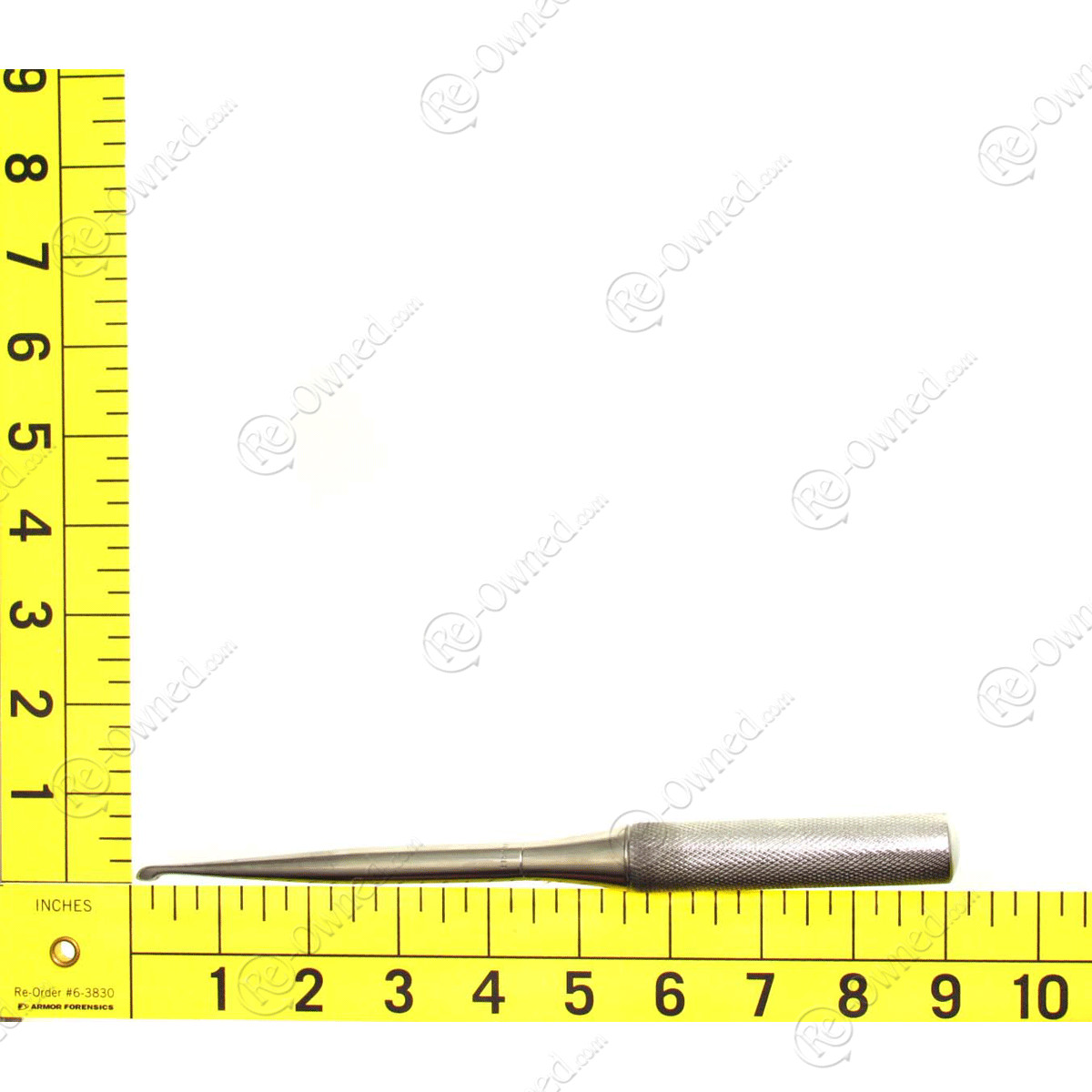 Spinal Fusion Curette 9in(22.9cm), Straight, Size 1 X:23-1064