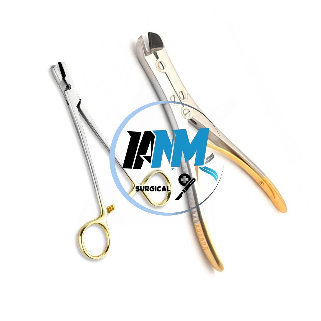 TC Pin Wire Cutter & Cerclage Wire Twister Veterinary Orthopedic Surgical 2 PCs